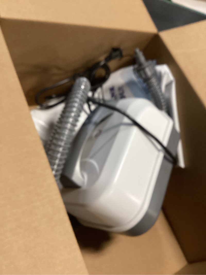 Condition photo showing As Is for ZSUCC Portable Spa Bubble Bath Massager, Bathtub Massager Spa Jet Mat - Remote Control Can Adjust Massage Intensity in 6 Levels, with Electric Pump, Inflatable Pillow, Enjoy a Full Body Massage