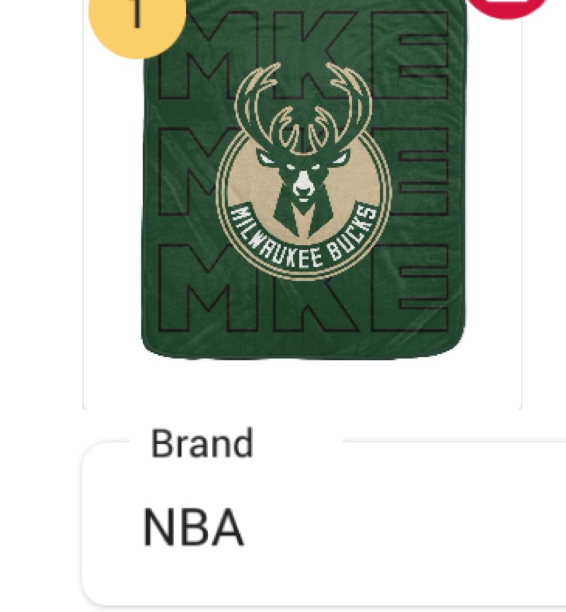 NBA Milwaukee Bucks Echo Ultra Soft Blanket (Size 50”x60”)