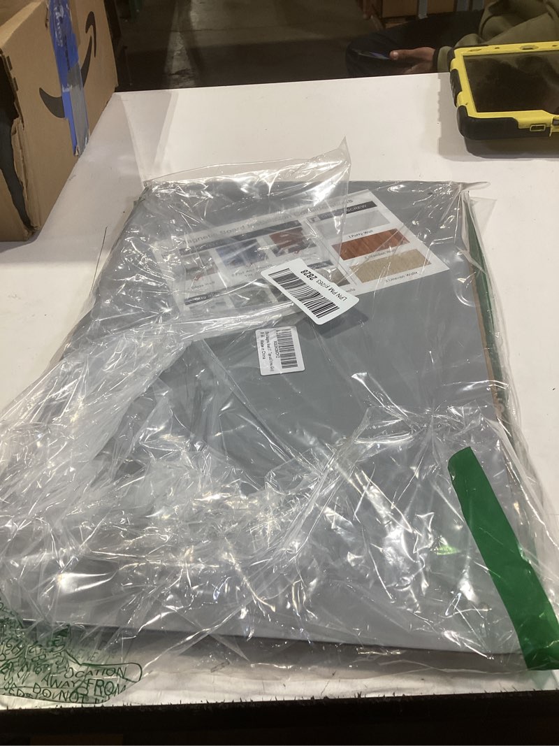 Condition photo showing Good Condition for 2pack magnetic board,17.5" x 11.4" magnet bulletin board to display magnetic notes, poetry, photos, suitable for wall, refrigerator, cabinet etc, come with 8 pcs dual lock tape and screws (gray) gray 2 pack (17.5" x 11.4")