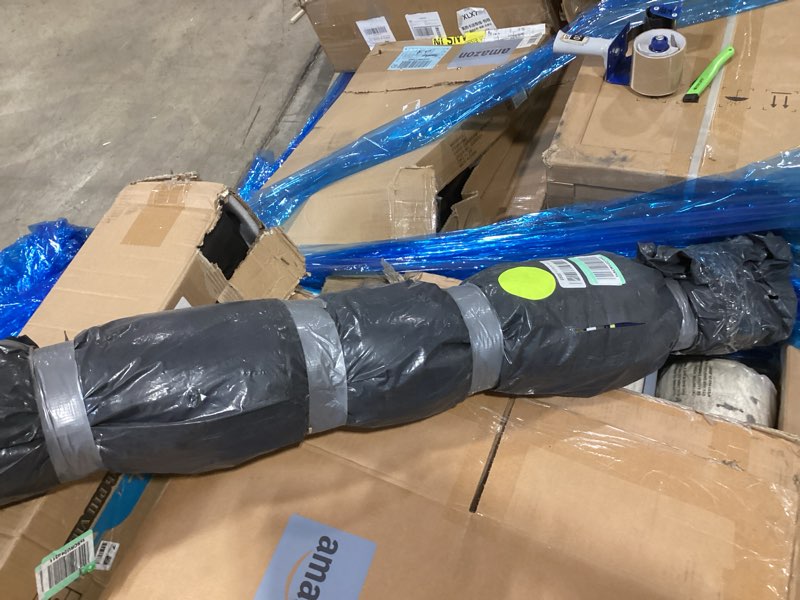 Condition photo showing As Is for SUNCREAT Double Hammocks 2 Person with Extra Large Pillow, Non Fading Tree Hammocks for Outside, Blue&Aqua