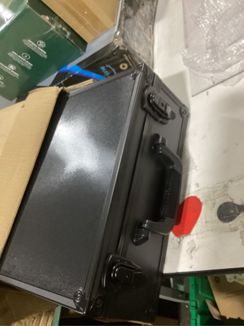 Condition photo showing Good Condition for toploader storage box for 3" x 4" 35pt rigid card, top loader card storage hard case, sports card storage boxes for trading cards, top loaders holder (holds 600+ toploaders) xl
