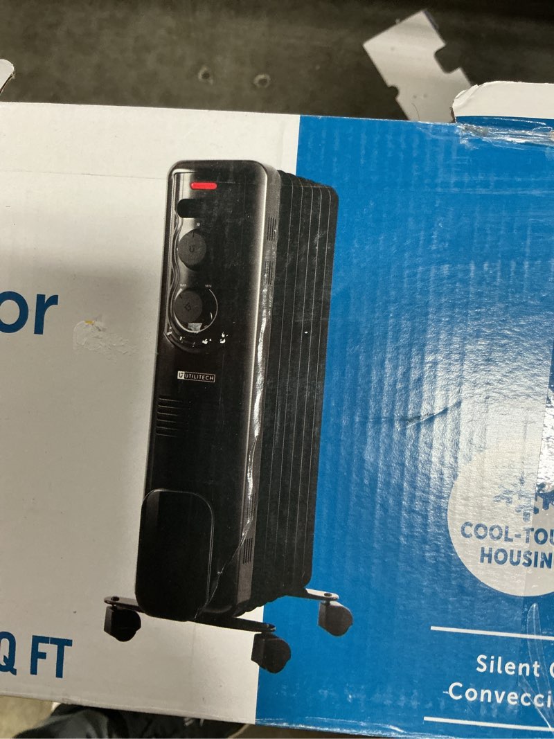 utilitech oil- filled radiator 