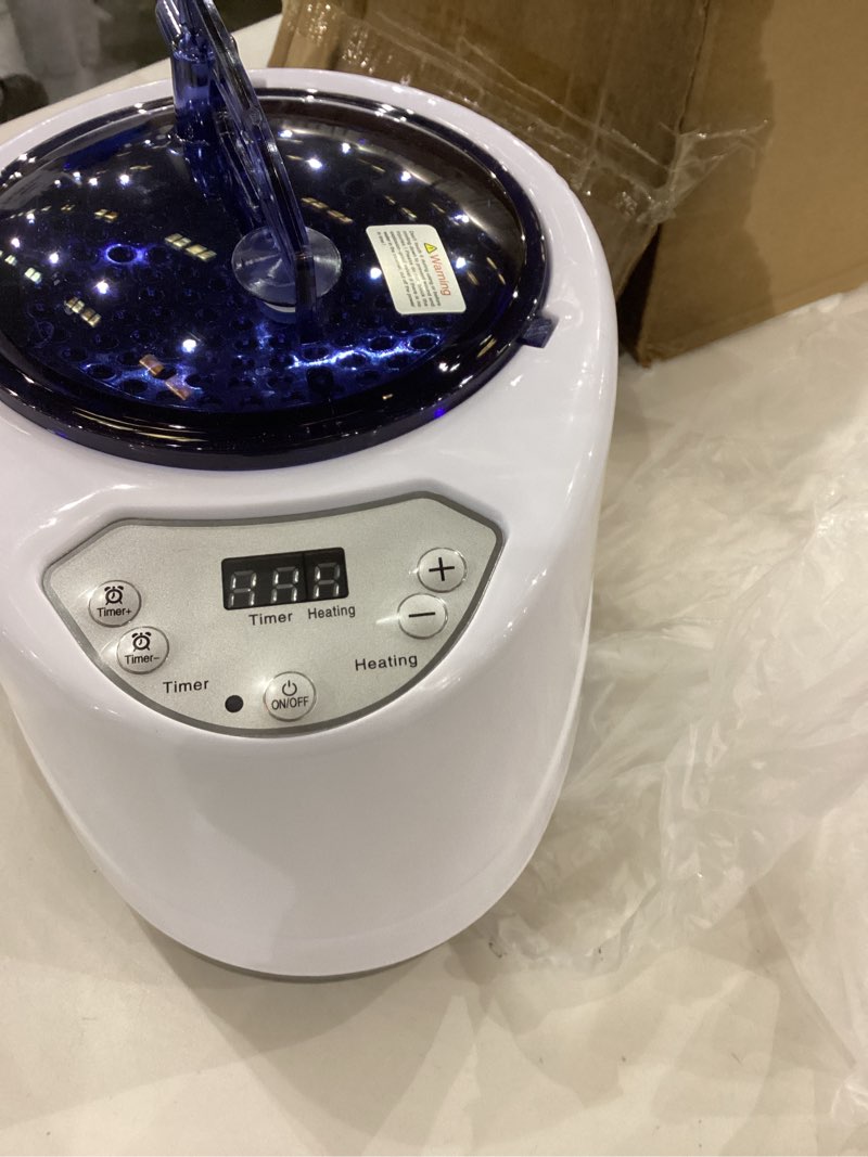 Portable Sauna Steamer Machine for Home Use,Personal Sauna Pod with Fast Heating,Adjustable Steam Settings,Quiet Operation,Ideal for Relaxation,Detox,Skin Care Gift,Fits Most Saunas Tents