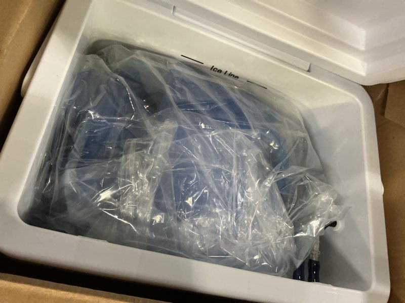 Condition photo showing Good Condition for Shoulder Ice Machine Rotator Cuff Cold Therapy, Ice Machine for Shoulder After Surgery Post-Surgery Care, Timer, Compression Pad 9-Quart Shoulder pad 9-Quart