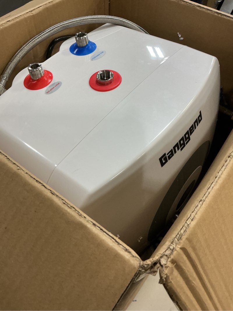 Condition photo showing Good Condition for Ganggend 4-Gallon Electric Water Heater, 110V 1500W Mini Tank Under Sink Instant Hot Water Heater wi