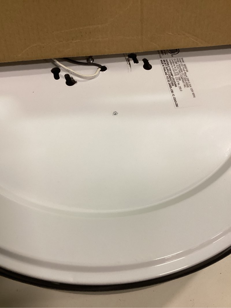 Condition photo showing Good Condition for LED CTC COMM Light 14" Wide Integrated LED Flush Mount Ceiling Fixture with Acrylic Diffuser