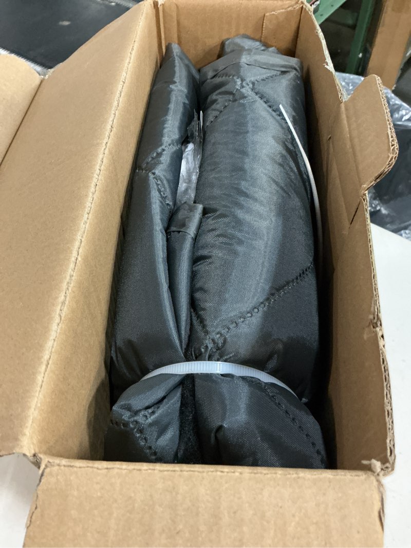 Condition photo showing Good Condition for flux phenom thermal insulated door cover - easy install - temperature protection barrier, keeps warm air in, 50 magnets for secure gap free closure, magnetic door curtain for winter - 40"x82" polyester 40"x82"
