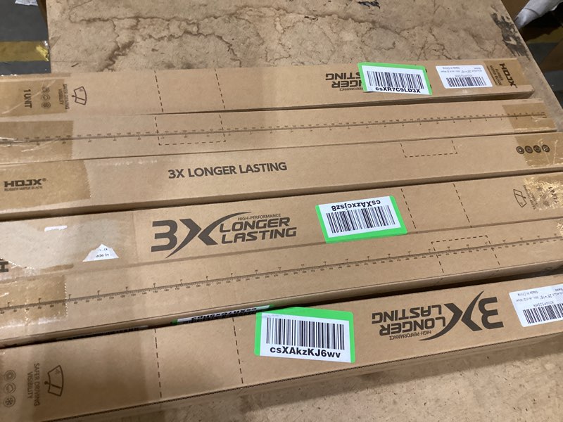 Condition photo showing New/Like New for quiet front windshield wiper blades 26 inch and 16 inch set of 2, oem quality all-season windshield wipers,u&j-hook for my car/automotive replacement, easy to install oem replacement parts