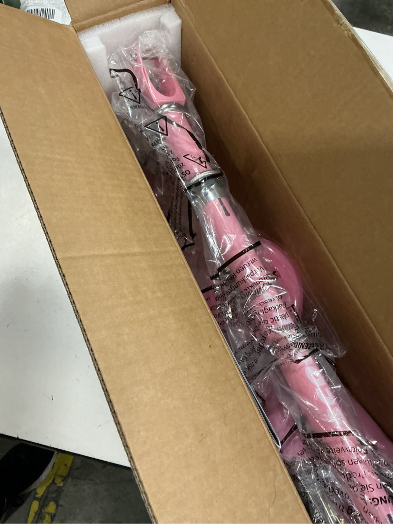 Condition photo showing New/Like New for tenboom scooter toys for kids ages 6-12/3-5, christmas birthday gifts for girls boys, easy folding kids scooter with 3 levels adjustable handlebar pink