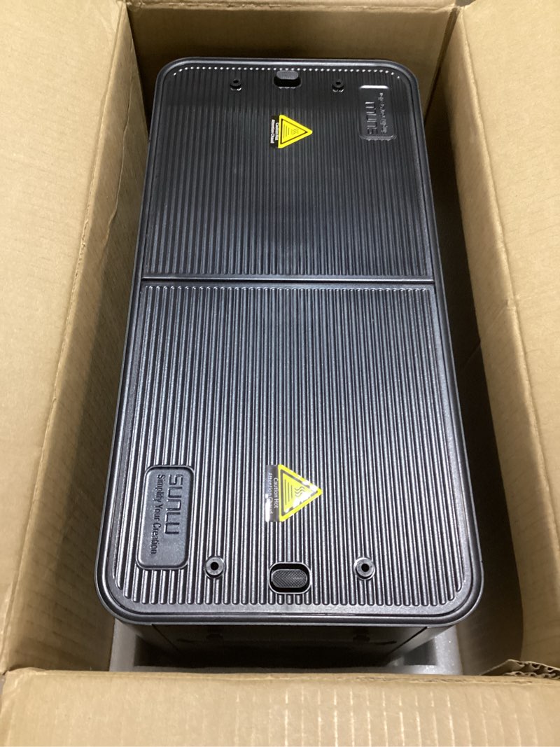 Condition photo showing Good Condition for ?2025 Special Bundle? SUNLU Official Filament Dryer Box S4,Four-Spool 3D Printer Dehydrator with Rapid Heating, Auto Humidity Control, and Advanced Triple Fan Upgrade, Fits PLA,PETG,ABS,TPU,PA,etc. Black