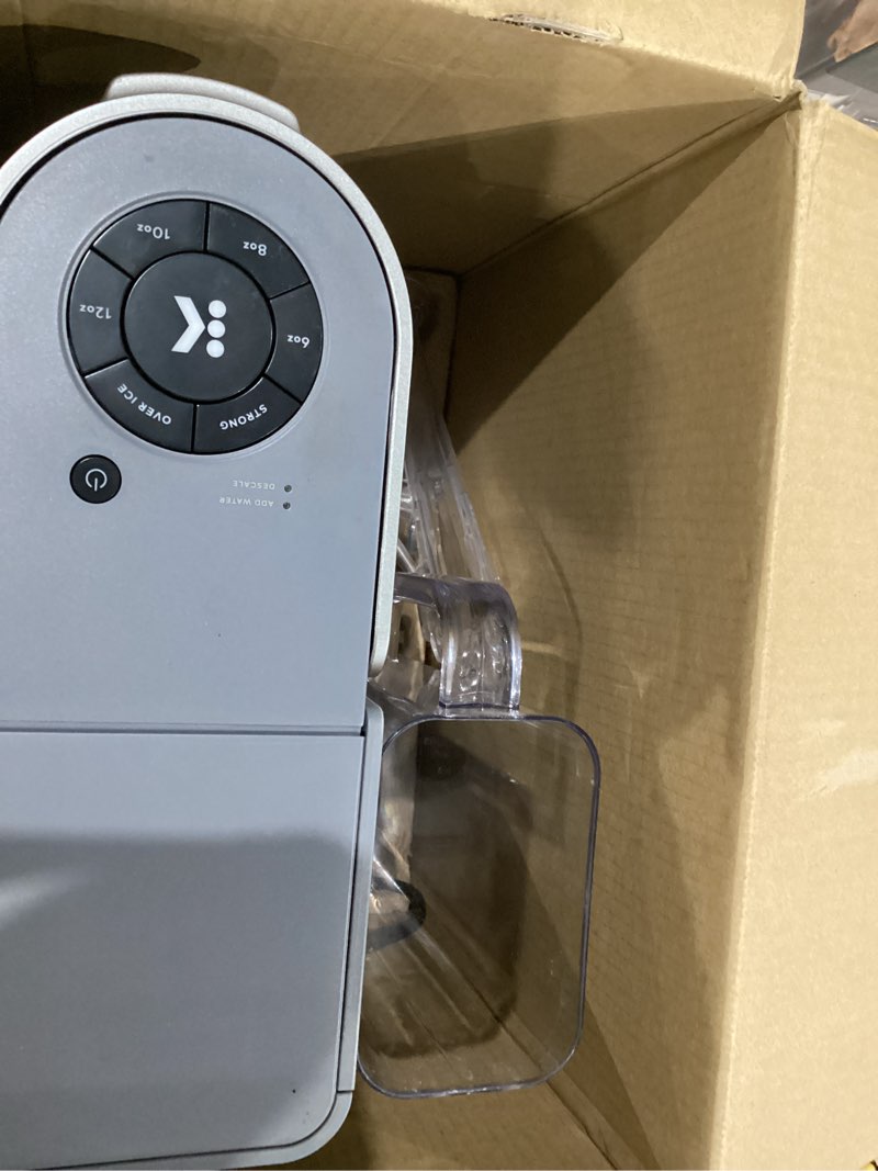 Condition photo showing As Is for Keurig K-Supreme Single Serve K-Cup Pod Coffee Maker, MultiStream Technology, 4 Brew Sizes, 66oz Dual-Position Removable Reservoir, Gray Gray Coffee Maker