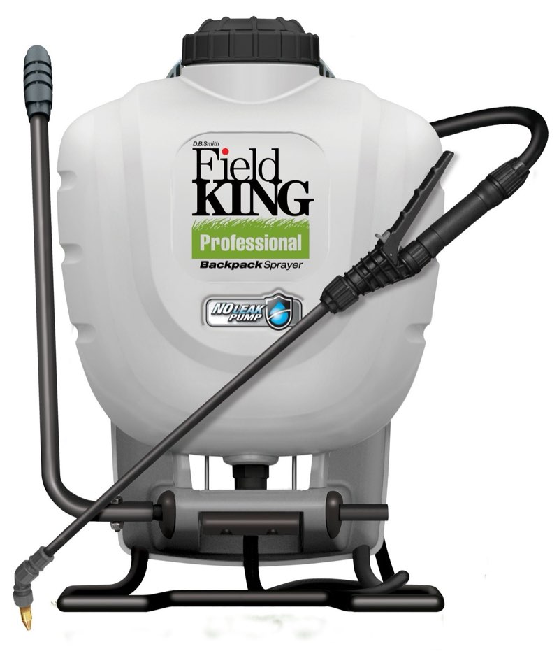 field king 190328 backpack sprayer, 4 gallon, with internal 4 gallon, white
