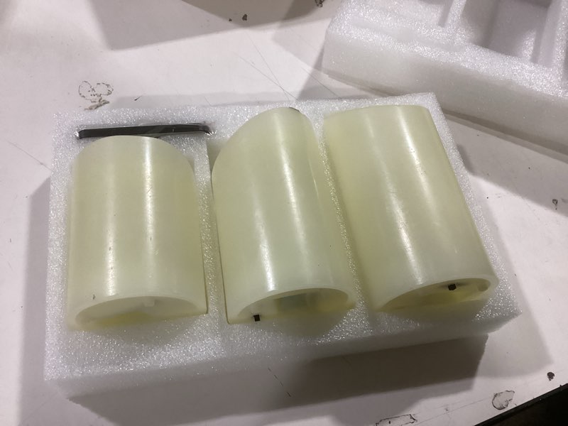 Condition photo showing Good Condition for Rechargeable Flameless Candles with Remote and Timer, Real Wax LED Pillar Candles, Battery Operated Flickering Candles, 3 Pack Ivory 3"x4"/5"/6", Rechargeable Candles for Home Decor, Weddings
