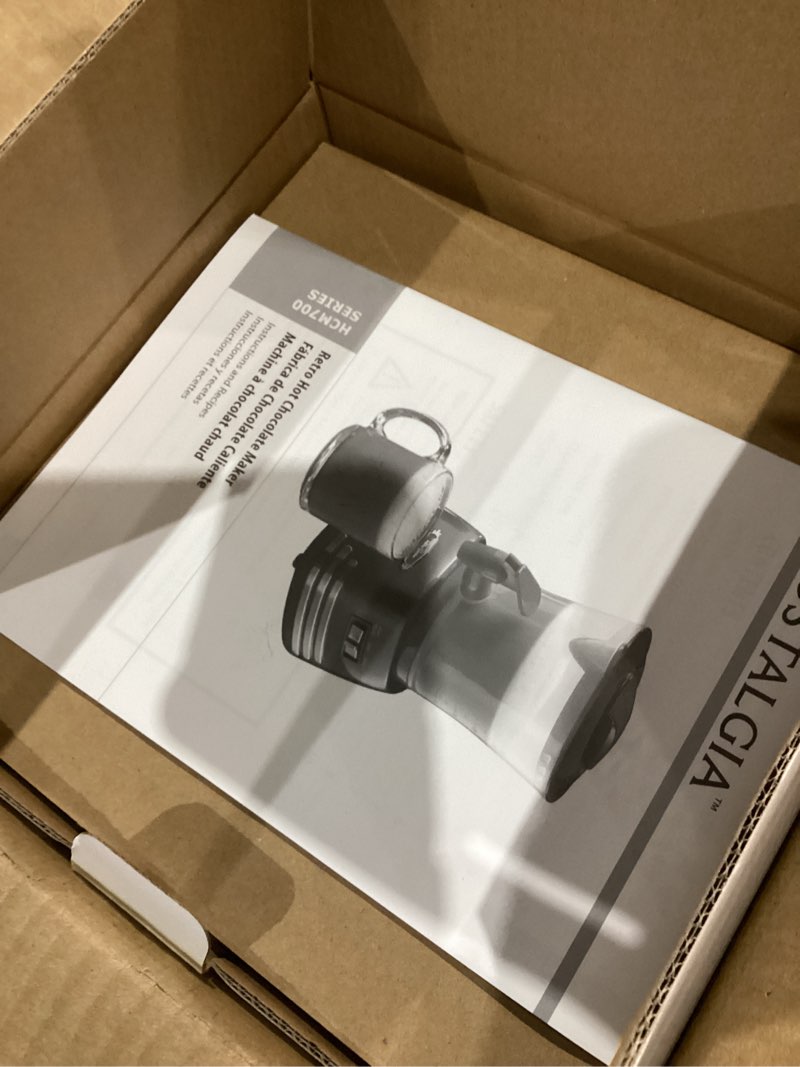 Condition photo showing New/Like New for Nostalgia HCM700RETRORED Retro 32-Oz. Hot Chocolate Maker and Dispenser