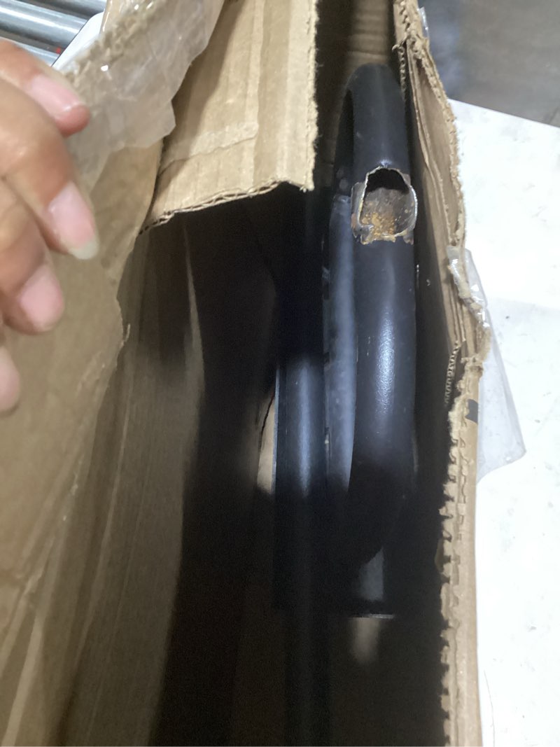 Condition photo showing Good Condition for lawn aerator tool with 4 hollow tines & 3 spike tines, aerator lawn tool with soil core storage tray, grass aerator for yard aerator, manual lawn core aerator & yard aerator garden tool black