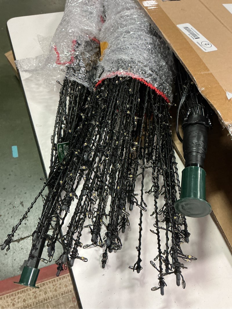 Condition photo showing As Is for  GE 7-ft LED Twinkling Branch Christmas Tree Decoration