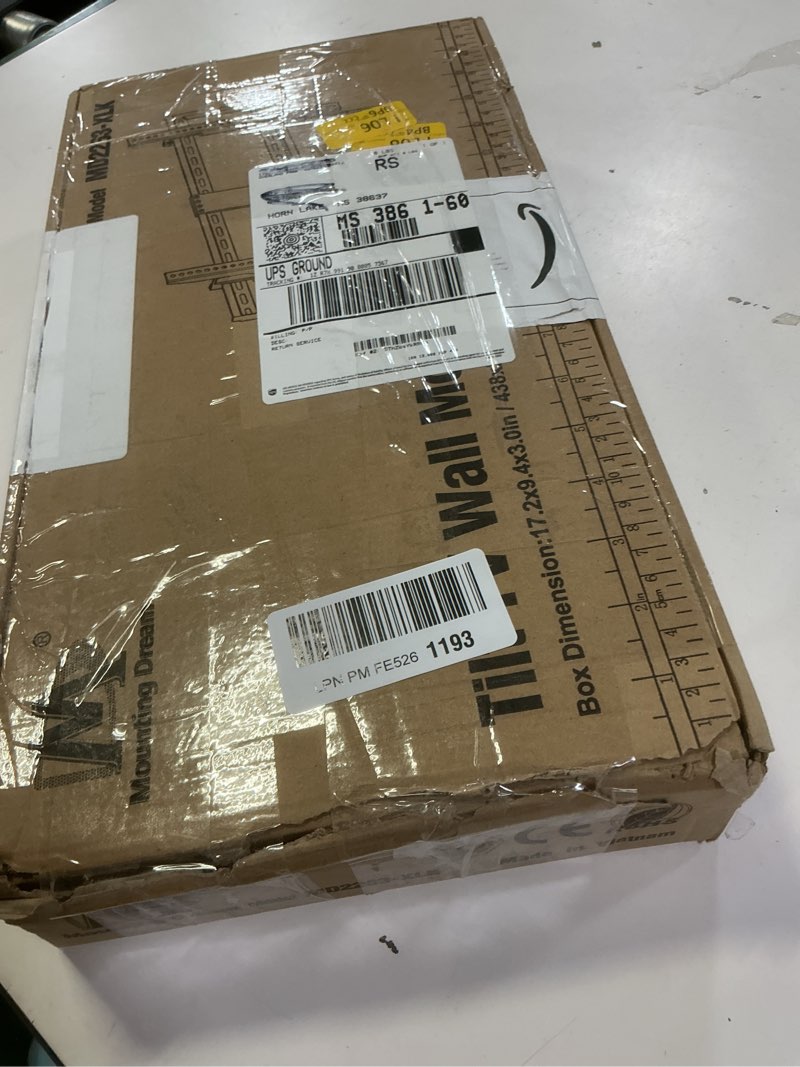 Condition photo showing New/Like New for Mounting Dream TV Wall Mount for 42-86" TVs, Tilting TVs Mount with Level Adjustment Fits 16", 18", 24" Studs Easy for Centering, Wall Mount TV Bracket Max VESA 800x400mm, 120 LBS Loading, MD2263-XLK For 42"-86" TV Black