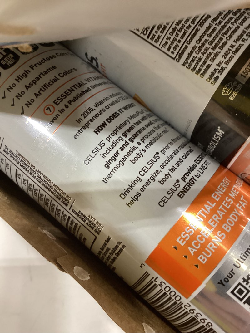 Condition photo showing Good Condition for Celsius energy drink 4 pack