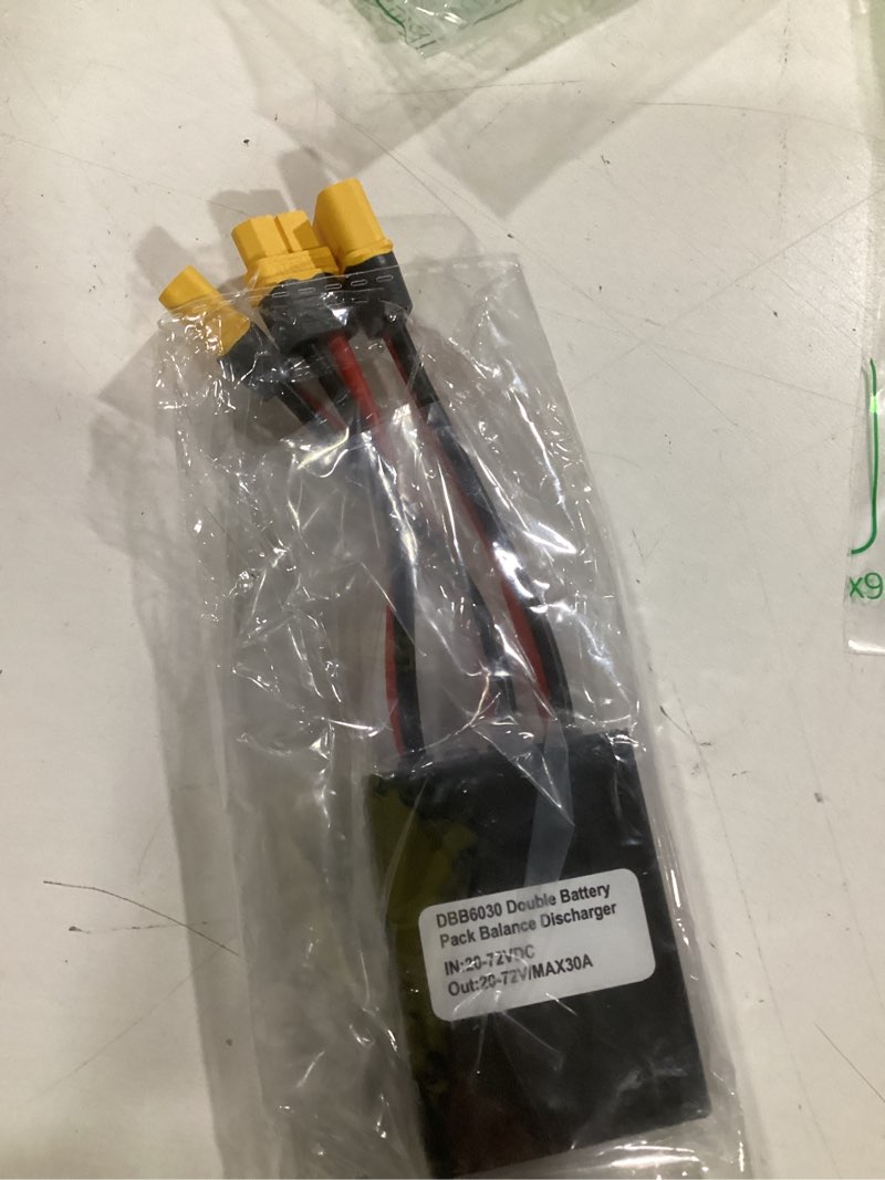 Condition photo showing Good Condition for electric bike dual battery discharge converter, 20v-72v dc double battery parallel connector adapter with xt60 plug (30a)