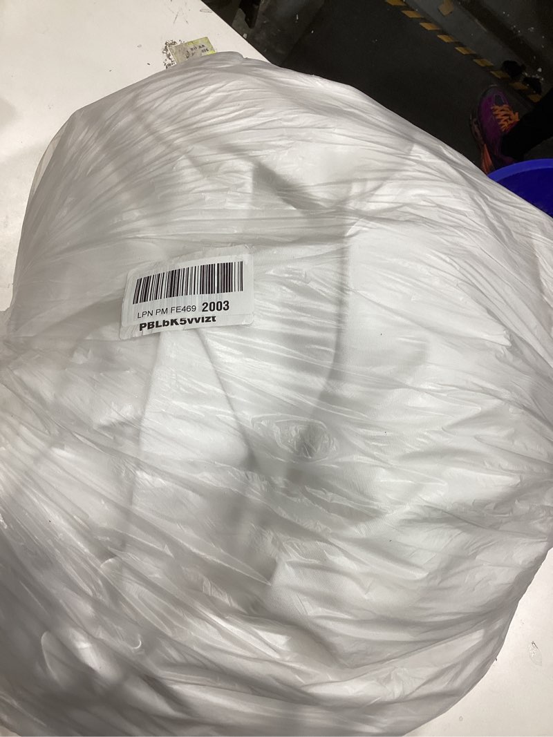 Condition photo showing Good Condition for BRILLMAX 6 Pack White Tablecloths 90 x 132 Inch for 6ft Rectangle Tables - 150 GSM Polyester Fabric, Floor Length Drop, Water, Stain & Wrinkle Resistant Cloth Cover for Wedding Reception Banquet White 90x132 In, 6 Pack