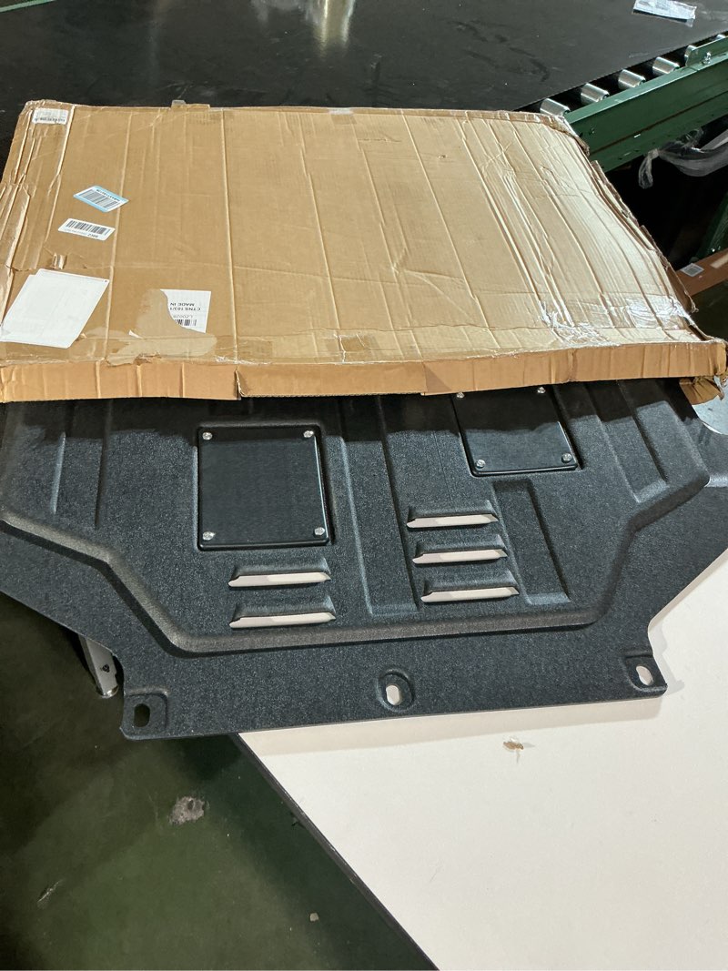 Condition photo showing As Is for Engine Splash Shield Guard Compatible with Ford Escape 2013 2014 2015 2016 2017 2018 2019 Under Car Shield Cover Directly Replace Original One Black
