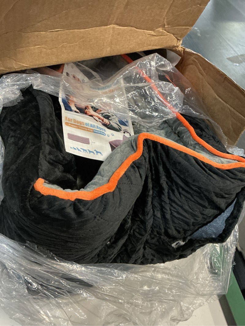 Condition photo showing As Is for COCASES Dog Car Seats for Small Medium Dogs, Dog Booster Car Seat, Detachable and Washable Carseat Pet Bed with Seatbelt for Puppy Pets Under 35lbs Road Trip Black