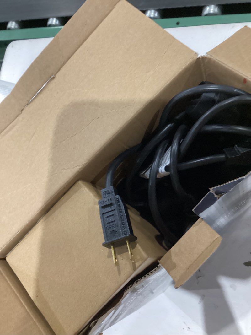 Condition photo showing As Is for harbor breeze 24-ft plug-in black indoor/outdoor string light with 12 white -light led edison bulbs