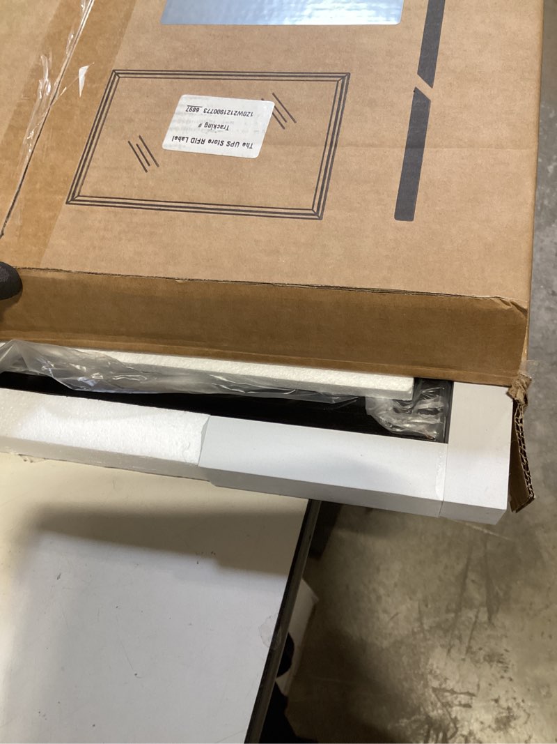 Condition photo showing Good Condition for tetote oil rubbed bronze mirror for bathroom 22 x 30 inch beveled frame vanity mirror, tempered glass, shatterproof, for modern bedroom, entryway, living room 30"l x 22"w oil rubbed bronze