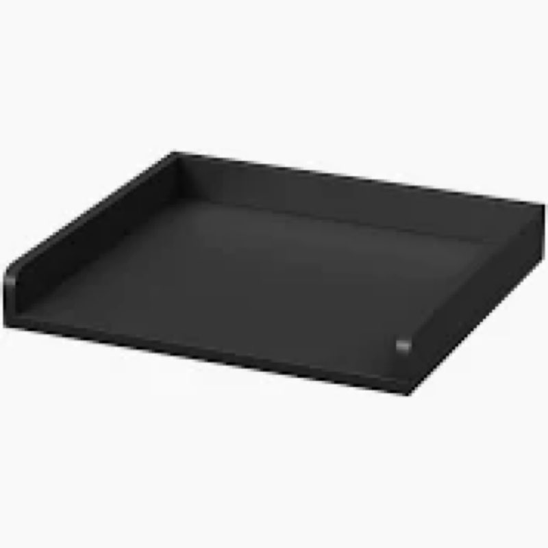 Washer Dryer Countertop Single, 27.17\" L x 27.56\" W x 2.76\" H Wood LaundryCountertop, Washer and Dry(Dark wood)