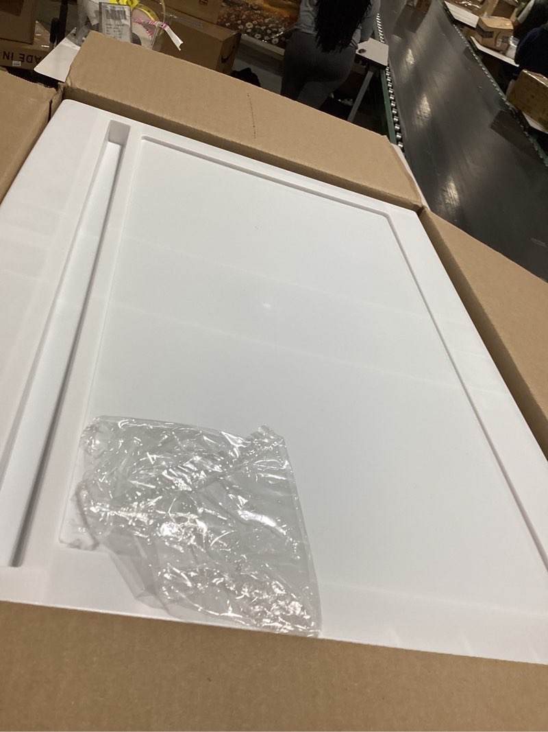 Condition photo showing Good Condition for iris usa plastic drawer storage organizer rolling cart, with wheels casters, 3-drawers, for art craft supplies bathroom dorm bedroom laundry room, wide, white white 3 drawer