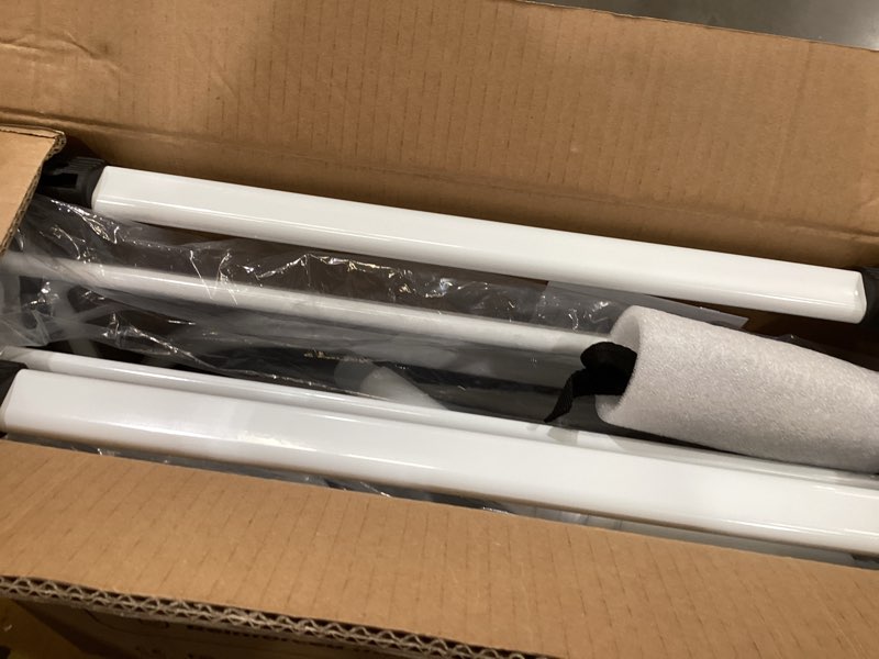 Condition photo showing As Is for Portable Dog Bathtub, 5 Height Adjustable Dog Washing Station for Pet Shower and Grooming Foldable Bathing Tub with Storage & Anti-Slip Design for Small Large Dogs Cats silver gray