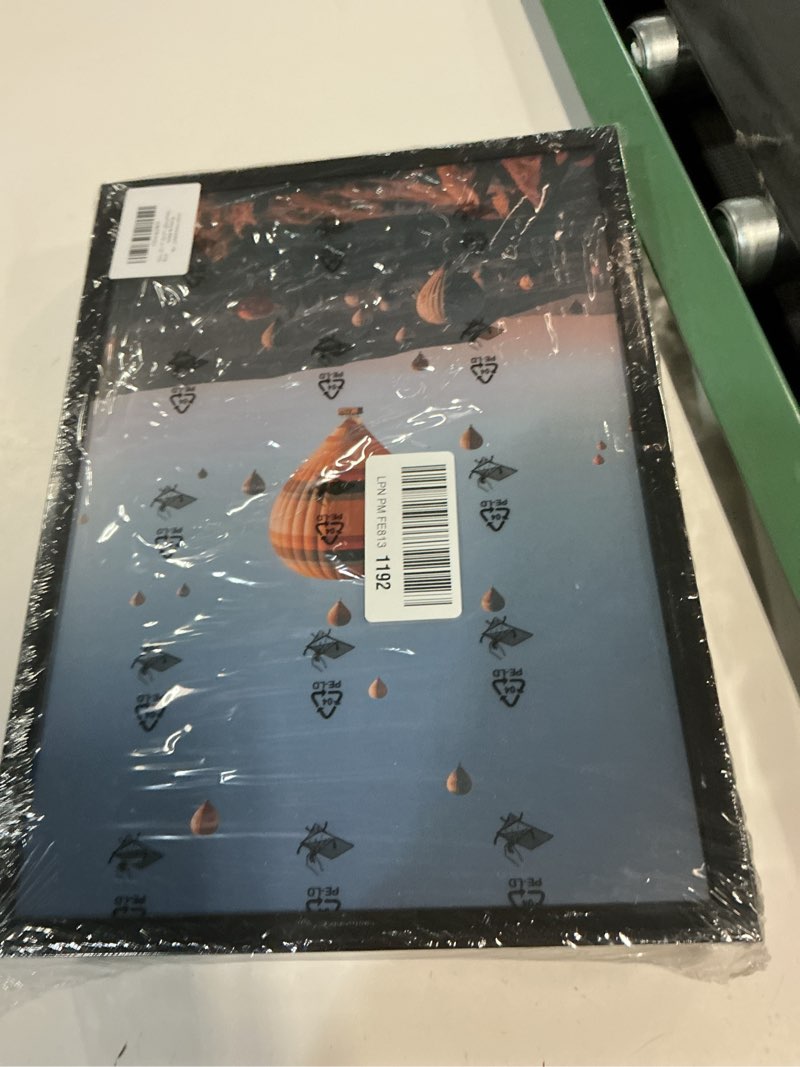 Condition photo showing New/Like New for JCJMY 10x14 Picture Frame Set of 4 Black for 30 x 40cm Diamond Painting Art, Wall Mounting Horizontally or Vertically, 10 x 14 Wall Gallery Poster Photo Frame with Durable Shatter Resistant Black 10x14 inch