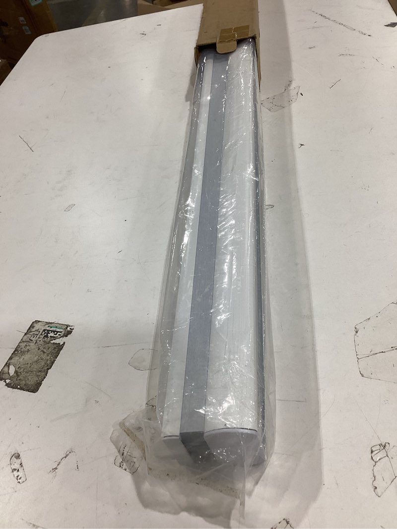 Condition photo showing Good Condition for joydeco cellular shades cordless blackout shades for indoor windows, honeycomb blinds with thermal insulation & noise reduction (white, 28" w x 48" h) a - white 28"w x 48"h