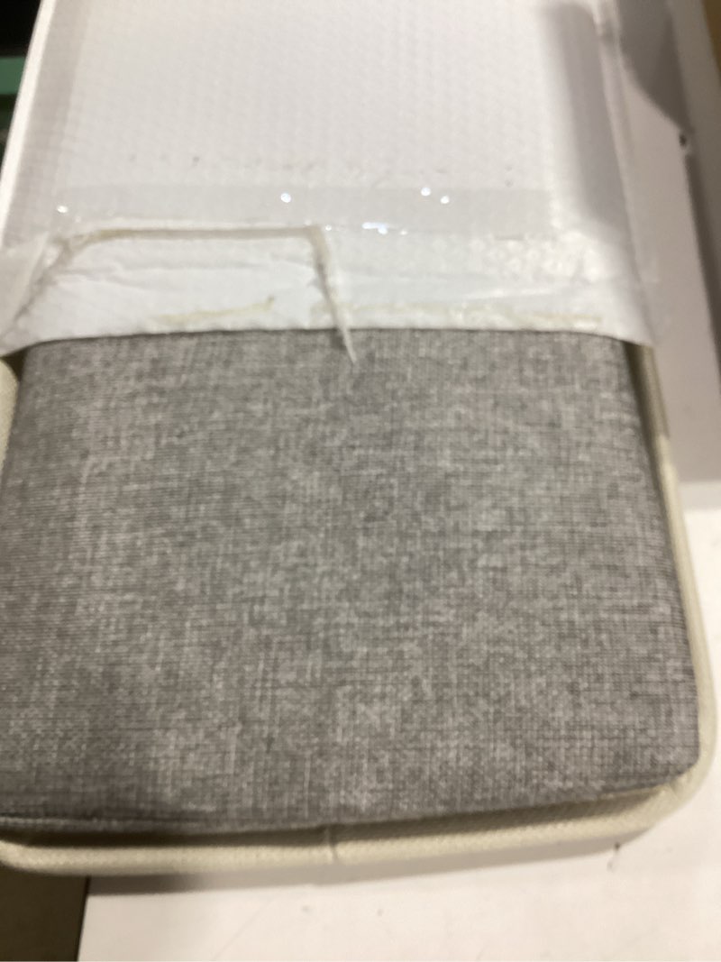 Condition photo showing Good Condition for snack organizer for countertop, fabric snack container with handles, 6 compartment snack box bin snack basket, snack bar station decor, kitchen cabinet pantry organizer and storage grey-1 pack