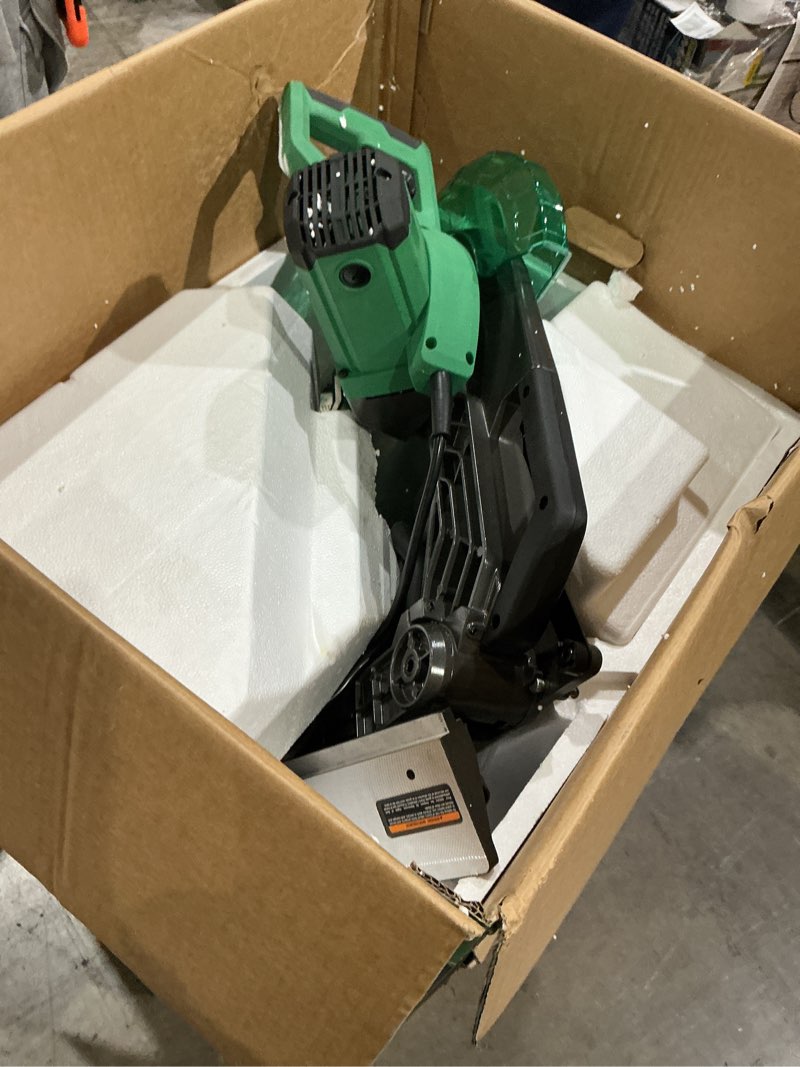 Condition photo showing Good Condition for dual bevel compound 12 in. corded miter saw with xact cut led shadow line system