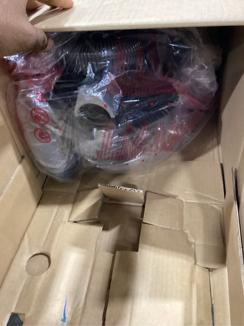 Condition photo showing As Is for Eureka NEU10AE5 Powerful Bagless Upright Vacuum Cleaner Carpet and Floor, AirSpeed Ultra-Lightweight Vacuum Cleaner, w/ Replacement Filter, Blue Blue AirSpeed NEU10AE5