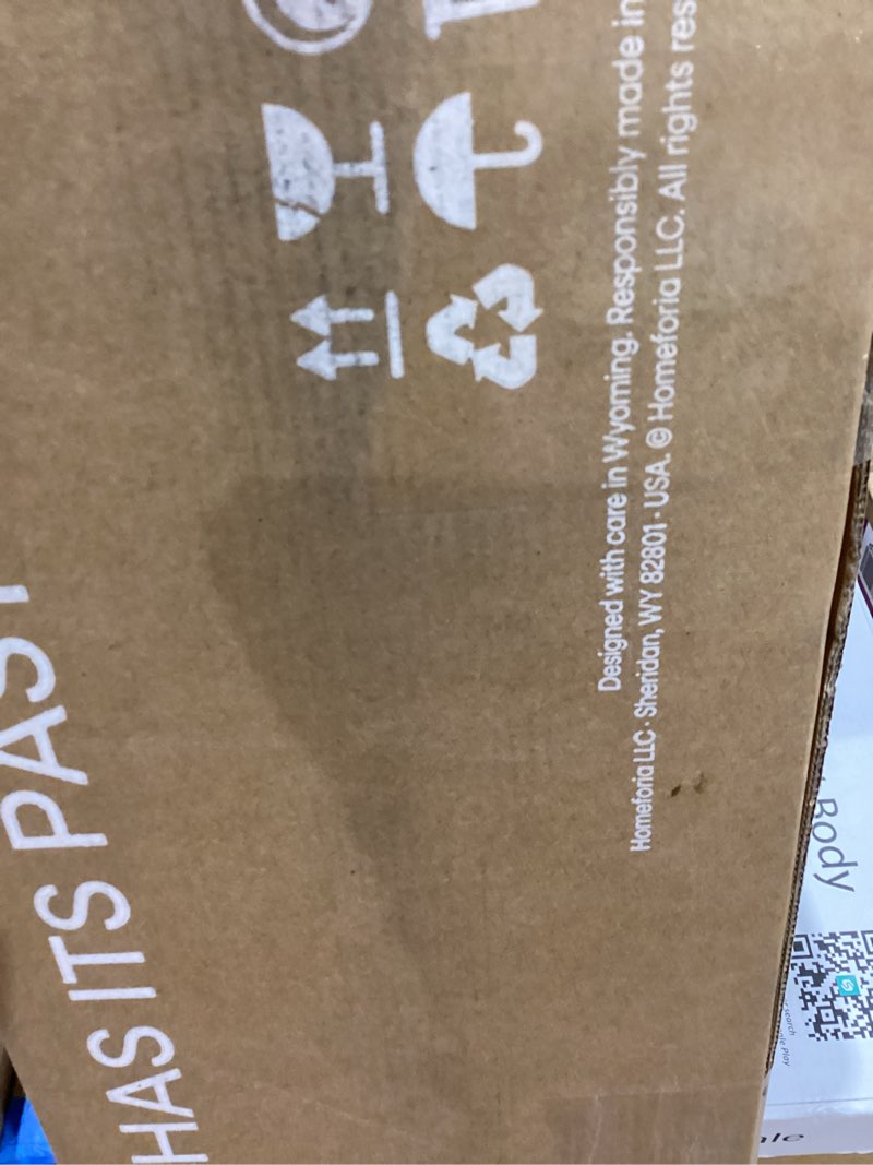 Condition photo showing As Is for Homeforia 24inch Walnut Floating Shelves for Wall, High End Solid Real Wood 24in Floating Shelf for Bathroom, Dark Brown 24 inch Long Floating Shelves, Heavy Duty Bracket, 24 X 6.5 X 1.75 in, Set of 2 American Walnut - Satin Dark Tone Pack of 2 24 inch