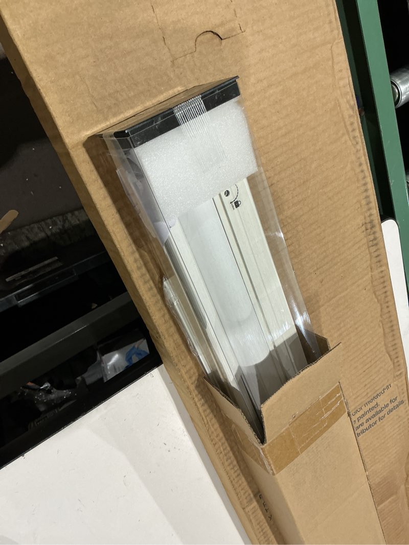 Condition photo showing New/Like New for smart motorized blinds with remote, cordless no-drill automatic roller shades, blackout electric blind for windows, white, 31.5 x 72 31.5"w x 72"h white