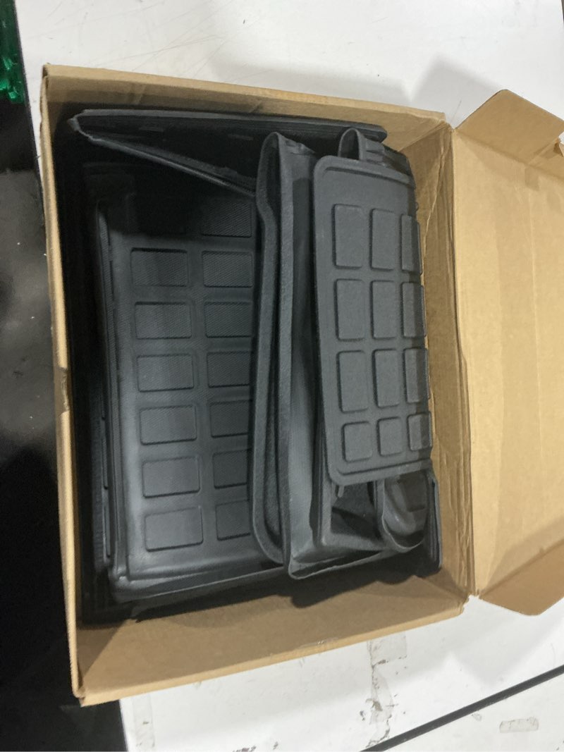Condition photo showing Good Condition for powoq cargo mat compatible with 2018-2024 chevrolet equinox gmc terrain trunk liner tpe cargo liner replacement for 2018-2024 chevy equinox gmc terrain accessories (trunk mat+backrest mats)