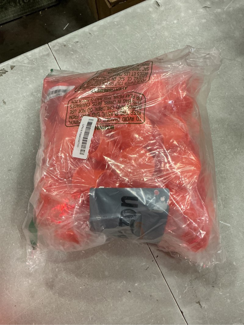 Condition photo showing Good Condition for covzoe 80 pieces rebar end caps, orange plastic mushroom safety cap, construction protective guard caps cover for concrete stakes size 10m - 25m