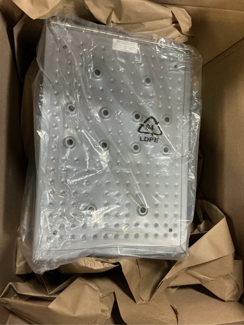 Condition photo showing Good Condition for architectural mailboxes 6200z-10 oasis classic locking post mount mailbox, 18"d x 11.5"w x 14"h ,graphite bronze graphite bronze mailbox