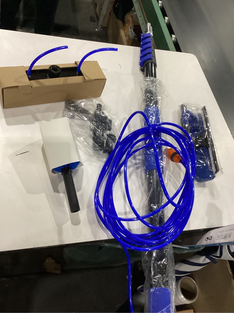 Condition photo showing New/Like New for 20FT Complete Solar Panel Cleaning Kit with Extension Pole 5-20FT, Water Fed Pole Kit with Cleaner Solution Dispenser for Window Glass, Boats,RV, Decks, Bathrooms & House Siding