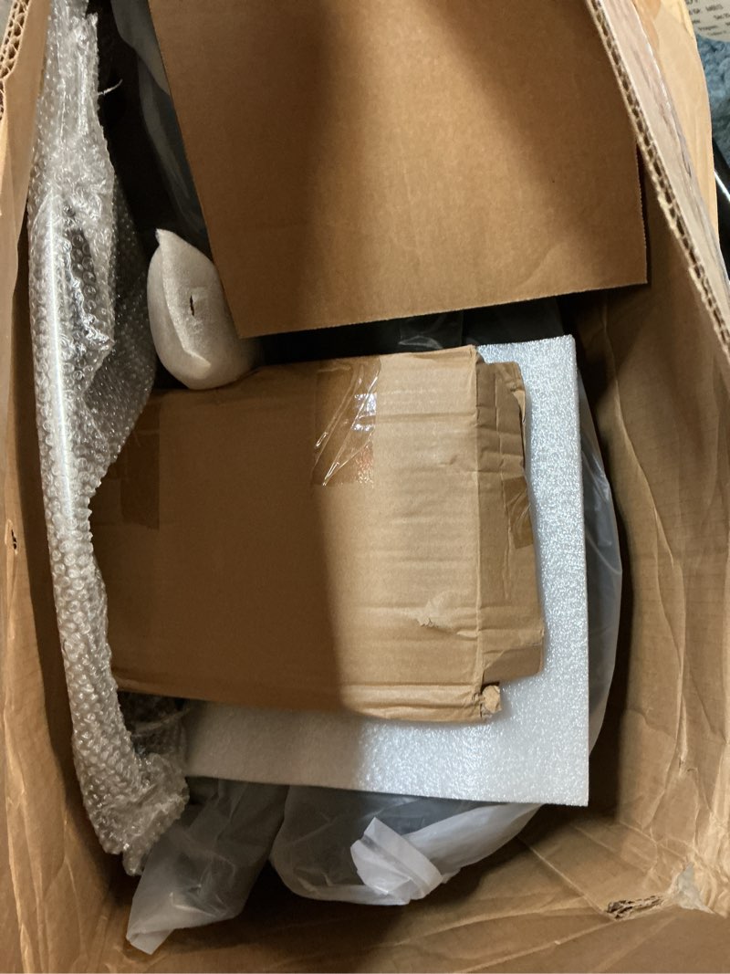 Condition photo showing New/Like New for BOLISS Ergonomic Mesh Computer Office Drafting Chair with Super Soft Adjustable Arms Molded Foam Seat Cushion Lumbar Support and Big Foot Ring -Black