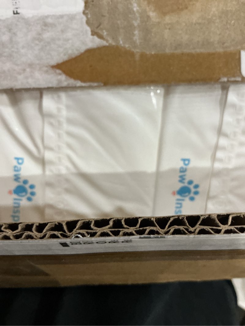 Condition photo showing New/Like New for paw inspired disposable dog diaper booster pads, inserts for male & female dog diapers & belly bands, flow-through design adds absorbency to extend diaper use (180 count)
