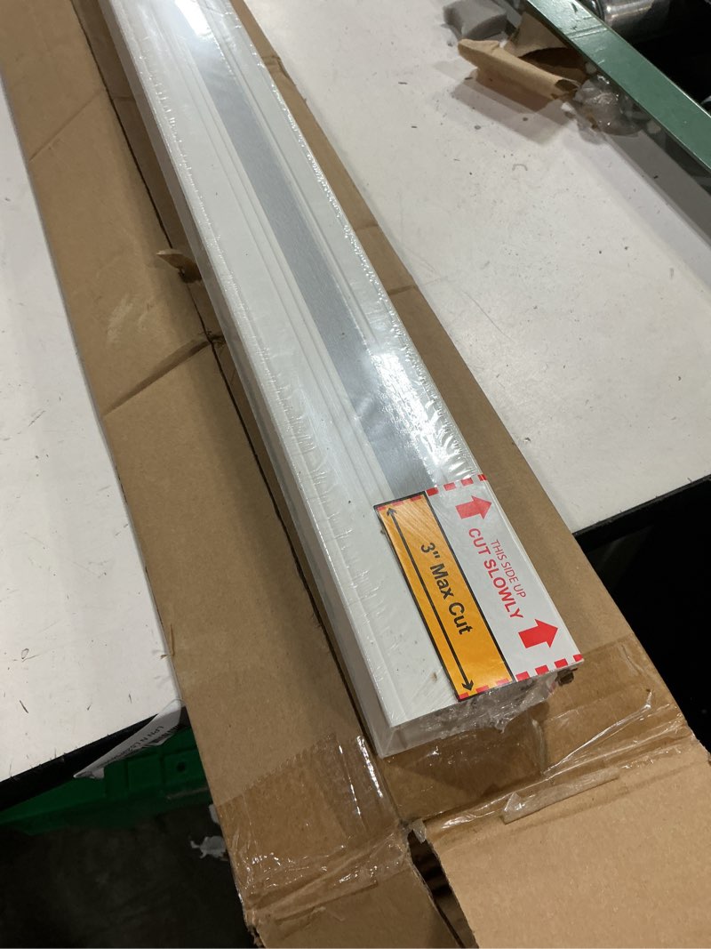 Condition photo showing New/Like New for DENFOON Motorized Zebra Blinds, Solar Powered Dual Layer Automatic Shades with Remote Control, Rechargeable Smart Blinds Horizontal Wireless Electric Shades for Windows, Custom Size, White36 x 72