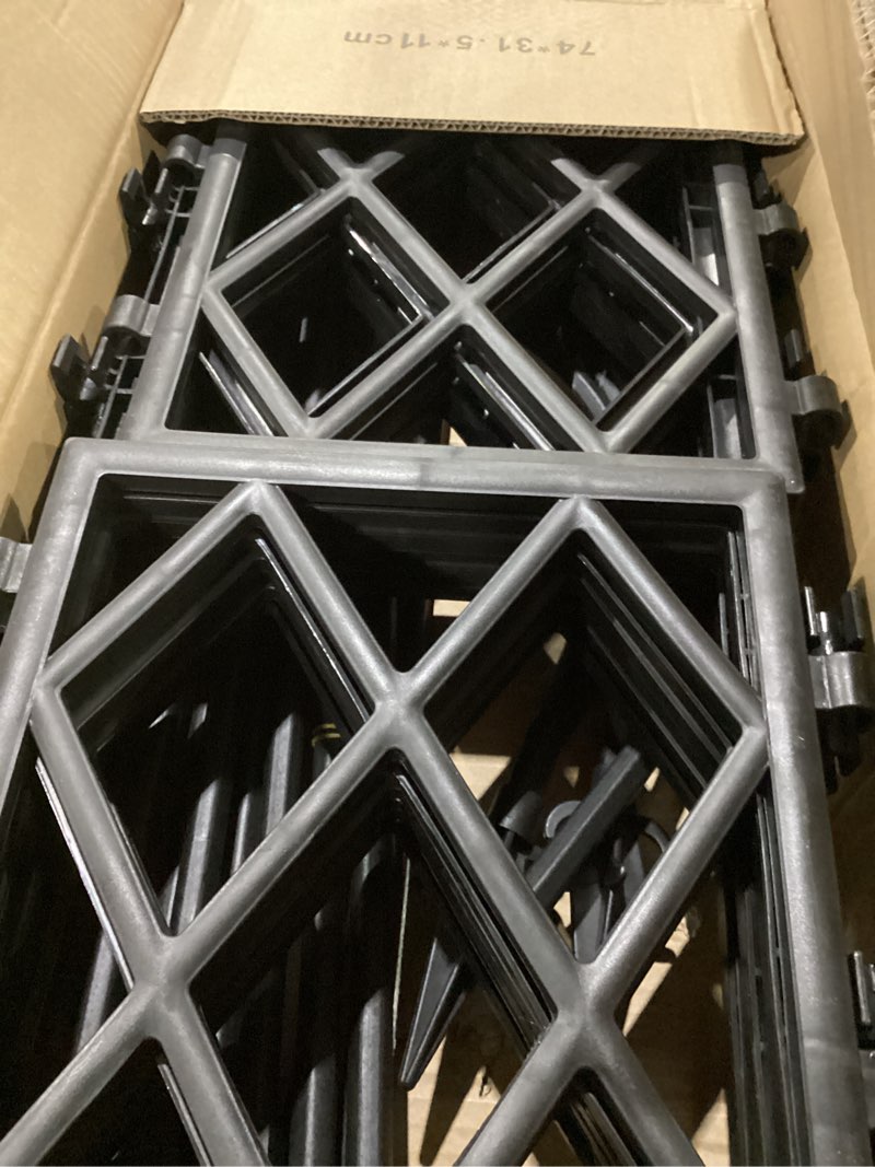 Condition photo showing New/Like New for baroque style vertical planter screen, multi-layer transformable plant stand for climbing plants and flowers, decorative garden trellis for balcony, patio or outdoor garden spaces