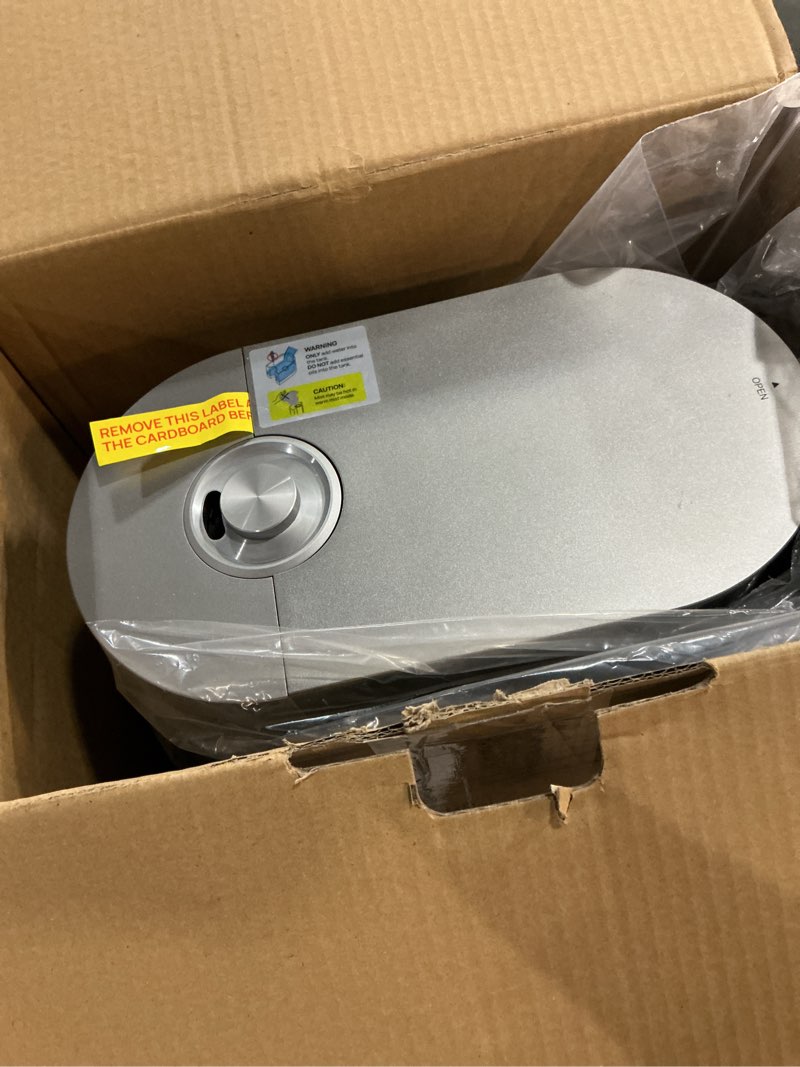 Condition photo showing As Is for dreo 6l humidifiers for bedroom, smart warm & cool mist for large room, 60hr quiet runtime for baby, plant, humidity sensor, indicator light, 12h timer, google/alexa, hm713s