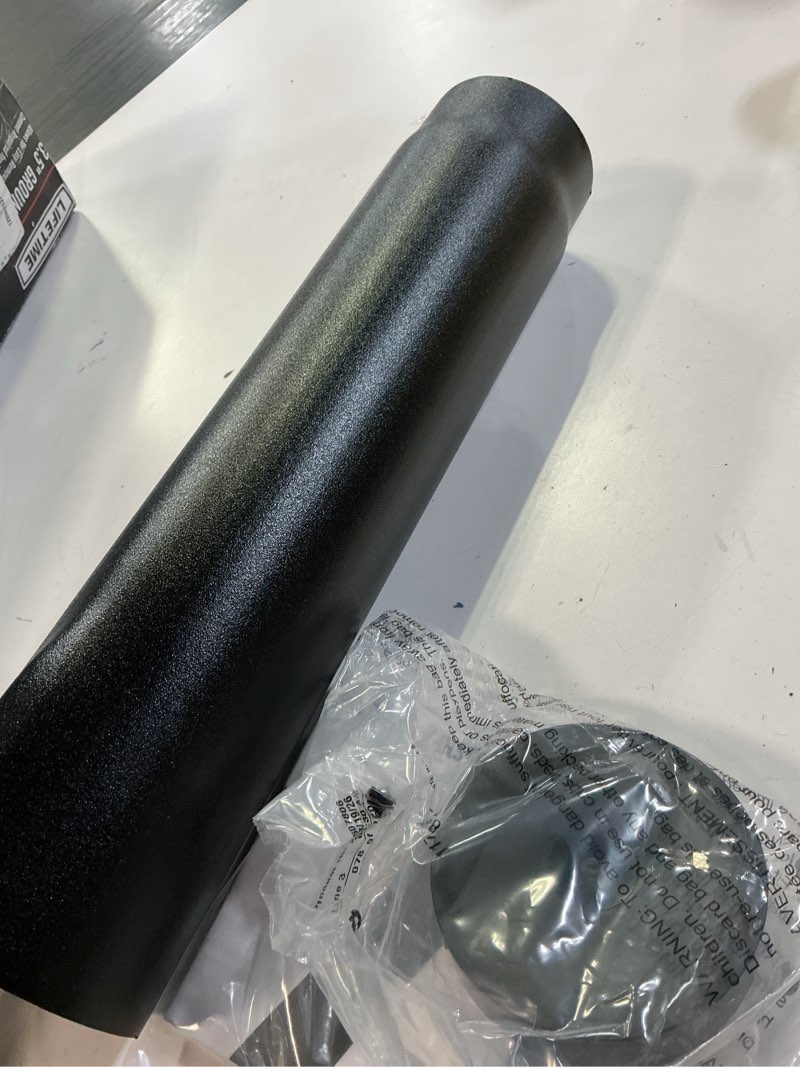 Condition photo showing New/Like New for lifetime 0023 basketball in-ground sleeve for existing 3.5" round pole