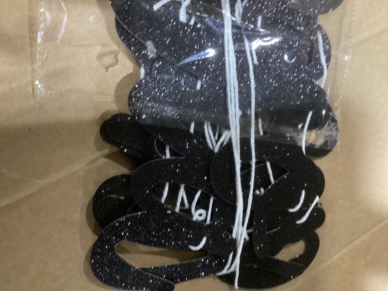 Condition photo showing Good Condition for BEISHIDA Black Go Shawty It's Your Birthday Banner-11.4Feet, NO DIY-Hip Hop Theme Glitter Happy Birthday Banner - Pre-Strung - Black Rap Theme Happy Birthday Sign for Man Women birthday Party Supply