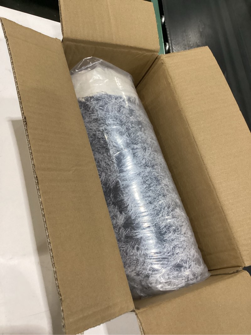 Condition photo showing Good Condition for calming dog beds & cat cave bed with hooded cover,removable washable round beds for small medium pets,anti-slip faux fur fluffy coved bed for improved sleep,fits up to 15/25 lbs(grey,m) 24.00" x 24.00" x 8.00" grey